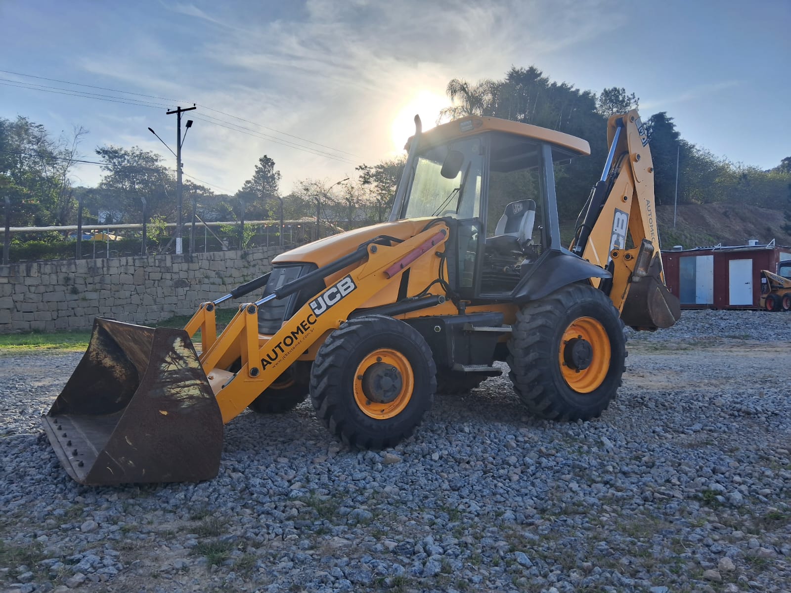 Retroescavadeira JCB (8)